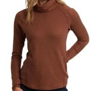 Kuhl Petra Turtleneck Base Layer Womens Large Cinnamon Thermal